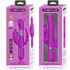 PRETTY LOVE - CAMMY 4-IN-1 MULTIFUNCTIONAL TRIPLE VIBRATOR PINK