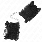 KINK - BLACK ELASTIC LACE WRIST