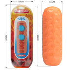 PRETTY LOVE - ORANGE TWIN MALE MASTURBATOR