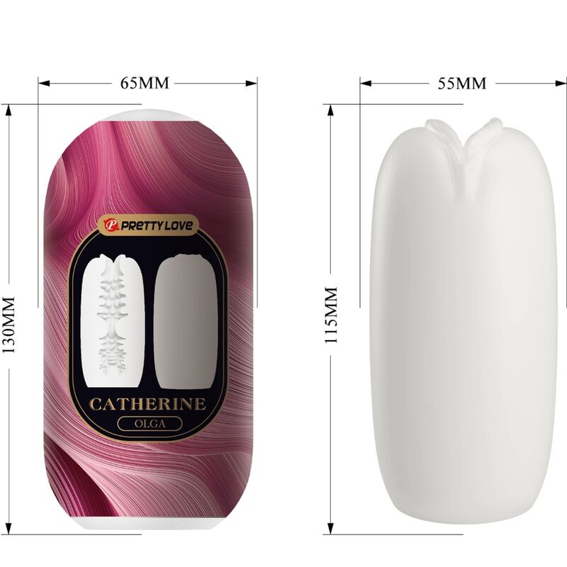 PRETTY LOVE - OLGA WHITE MALE MASTURBATOR