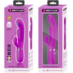 PRETTY LOVE - SHANIA MULTIFUNCTIONAL TRIPLE RABBIT VIBRATOR PINK