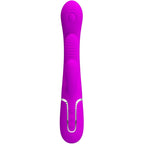 PRETTY LOVE - SHANIA MULTIFUNCTIONAL TRIPLE RABBIT VIBRATOR PINK