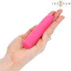 INTENSE - SYMONE VIBRANT BALLE RECHARGEABLE USB 8 VIBRATIONS ROSE 10 X 2,2 CM