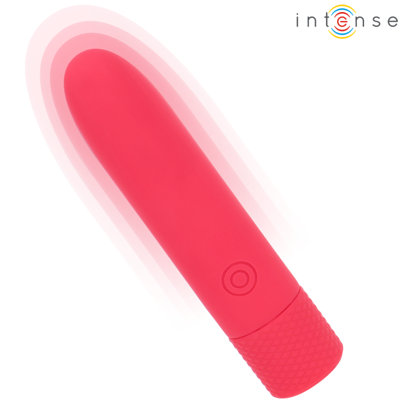 INTENSE - SYMONE BALLE VIBRANTE RECHARGEABLE USB 8 VIBRATIONS ROUGE 10 X 2,2 CM