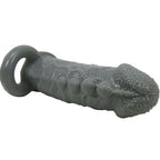 PRETTY LOVE - REALISTIC PENIS ENLARGEMENT AND RETARDANT SHEATH GREY