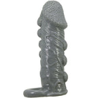 PRETTY LOVE - REALISTIC PENIS ENLARGEMENT AND RETARDANT SHEATH GREY