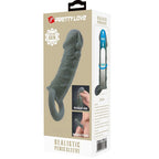 PRETTY LOVE - REALISTIC PENIS ENLARGEMENT AND RETARDANT SHEATH GREY