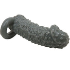 PRETTY LOVE - REALISTIC PENIS ENLARGEMENT MODEL AND DELAY SLEEVE 2 GREY