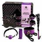 SECRETPLAY - BDSM SET 8PCS PURPLE / BLACK.