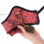 Collier KINK - SCANDAL MODEL avec lanière en dentelle 75 cm 44 x 10 cm