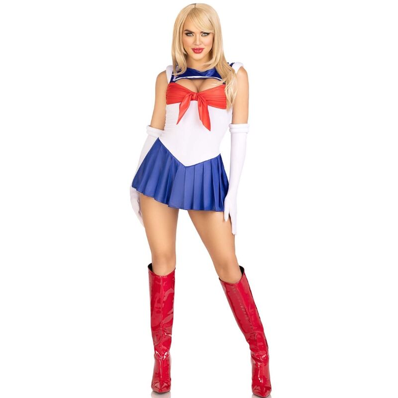 LEG AVENUE - SEXY MULTICOLORED SAILOR COSTUME M