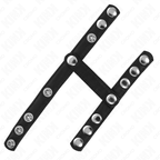 KINK - ANNEAU PÉNAL AVEC 3 SANGLES DE SÉPARATION DE TESTICULES RÉGLABLES