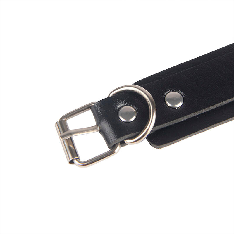 SUBBLIME - 953690 MANETTE CON CINTURA BONDAGE NERE TAGLIA UNICA