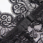 SUBBLIME - 953928 SILK AND LACE NIGHTGOWN + BLACK SLIP L/XL