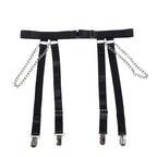 SUBBLIME - 954260 BODY WITH CHAINS + BLACK GARTER BELT S/M