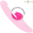 INTENSE - 13.5 CM MULTIFUNCTIONAL 3-IN-1 EMI VIBRATOR 10 VIBRATIONS PINK