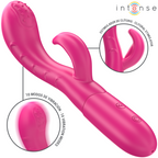 INTENSE - VIBRATORE AMARA CON LINGUA STIMOLANTE 10 VIBRAZIONI ROSA