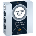 MISTER SIZE - PRESERVATIVO TAGLIA L 57 MM (3 UNITÀ)