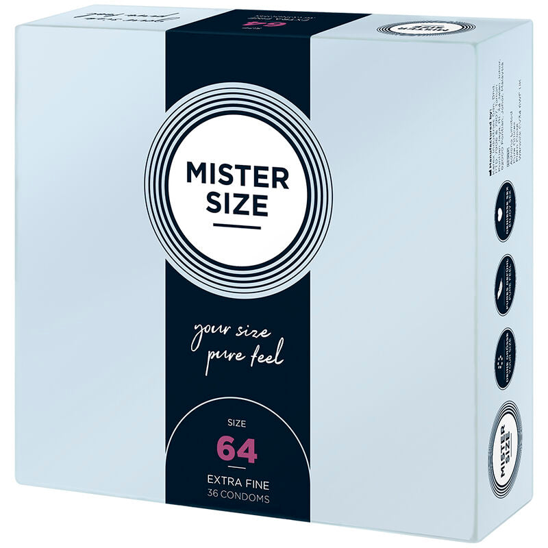 MISTER SIZE - XXL 64MM CONDOMS (36 UNITS)