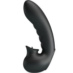 PRETTY LOVE - HOBGOBLIN VIBRATING FINGER CASE 12 VIBRATIONS + BLACK CLITORAL STIMULATOR