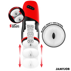 JAMYJOB - XPEED AUTOMATIC VAGINAL MASTURBATOR 5 THRUST MODES AND SOUND EFFECT