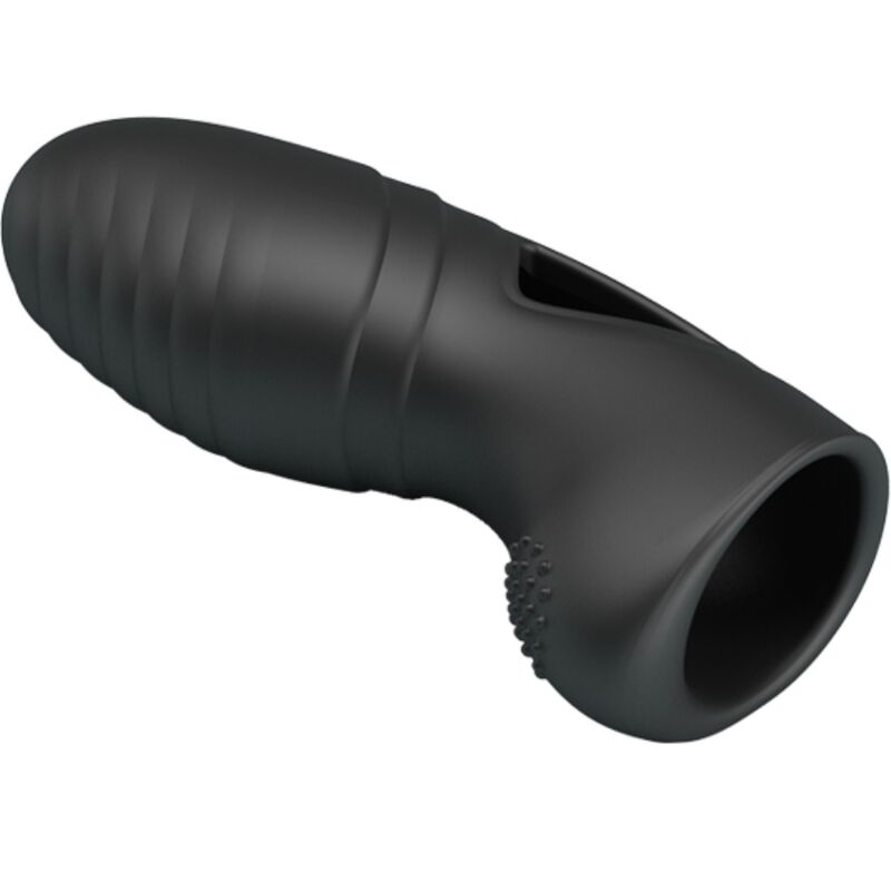 PRETTY LOVE - ALAN BLACK SILICONE FINGER VIBRATOR