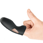 PRETTY LOVE - ALAN BLACK SILICONE FINGER VIBRATOR