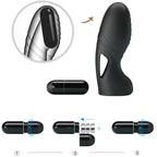 PRETTY LOVE - ALAN BLACK SILICONE FINGER VIBRATOR