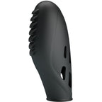 PRETTY LOVE - VIBRATORE DA DITO IN SILICONE GILO NERO