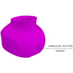 PRETTY LOVE - ESTELLE CLITORAL STIMULATOR WITH TONGUE 12 VIBRATIONS PURPLE