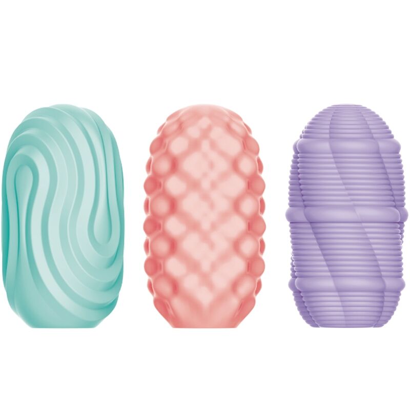 JOLI AMOUR - CUPIDON X 18 MASTURBATEURS MASCULINS TEXTURES DIFFÉRENTES