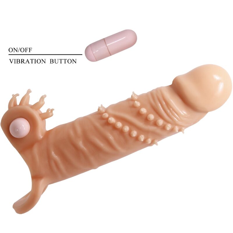 PRETTY LOVE - CONNOR PENIS SHEATH + CLITORAL STIMULATOR FLESH