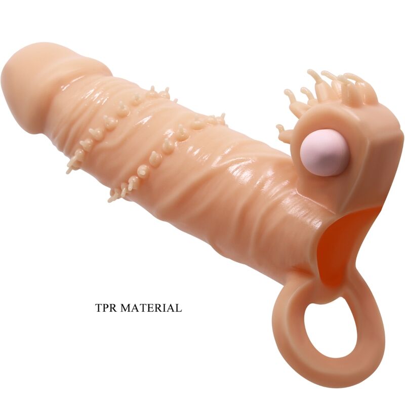 PRETTY LOVE - CONNOR PENIS SHEATH + CLITORAL STIMULATOR FLESH