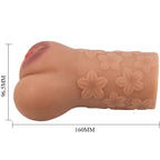 CRAZY BULL - DESIGN VAGIN ET ANO ÉCARLATE AVEC FLEURS DE CHAIR