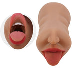 CRAZY BULL - SARAH DOUBLE MASTURBATEUR BOUCHE ET VIANDE VAGINALE