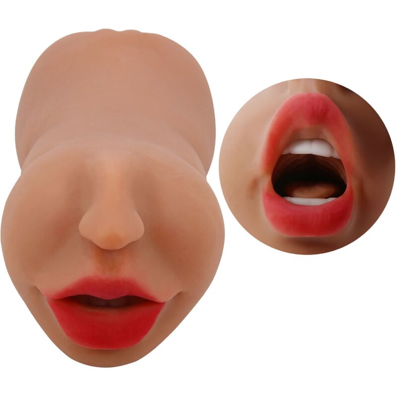 CRAZY BULL - ZOEY DOUBLE MASTURBATOR MOUTH AND VAGINA MEAT