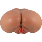 CRAZY BULL - VIBRATEUR LUNA AVEC VAGIN RÉALISTE ET COMMANDE ANALE À DISTANCE