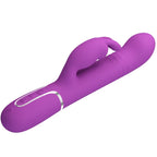 PRETTY LOVE - COALE VIBRATEUR MULTIFONCTIONNEL LAPIN VIOLET 4 EN 1