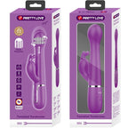 PRETTY LOVE - DEJON 3 IN 1 MULTIFUNCTIONAL PURPLE RABBIT VIBRATOR