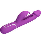 PRETTY LOVE - KAMPAS 3 IN 1 MULTIFUNCTIONAL PURPLE RABBIT VIBRATOR
