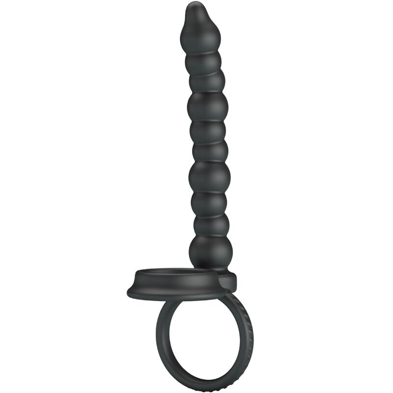 PRETTY LOVE - DILLION BLACK DOUBLE PENETRATION COCK RING