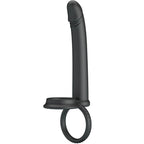 PRETTY LOVE - DILLION DOUBLE PENETRATION DOUBLE BLACK COCK RING