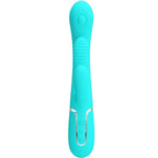 PRETTY LOVE - SHANIA TRIPLE RABBIT 3-IN-1 MULTIFUNCTIONAL VIBRATOR BLUE