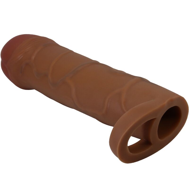 PRETTY LOVE - GAINE PÉNIENNE POUR OIGNON AVEC EXTENSION DE 2,5 CM MULATTO