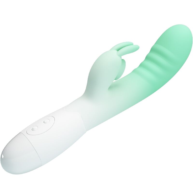 PRETTY LOVE - CERBERUS RABBIT VIBRATOR 30 VIBRATIONS GREEN