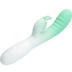 PRETTY LOVE - CERBERUS RABBIT VIBRATOR 30 VIBRATIONS GREEN
