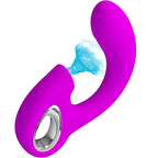 PRETTY LOVE - SIBEL VIBRATEUR POINT G + STIMULATEUR CLITORIAL 10 VIBRATIONS VIOLET
