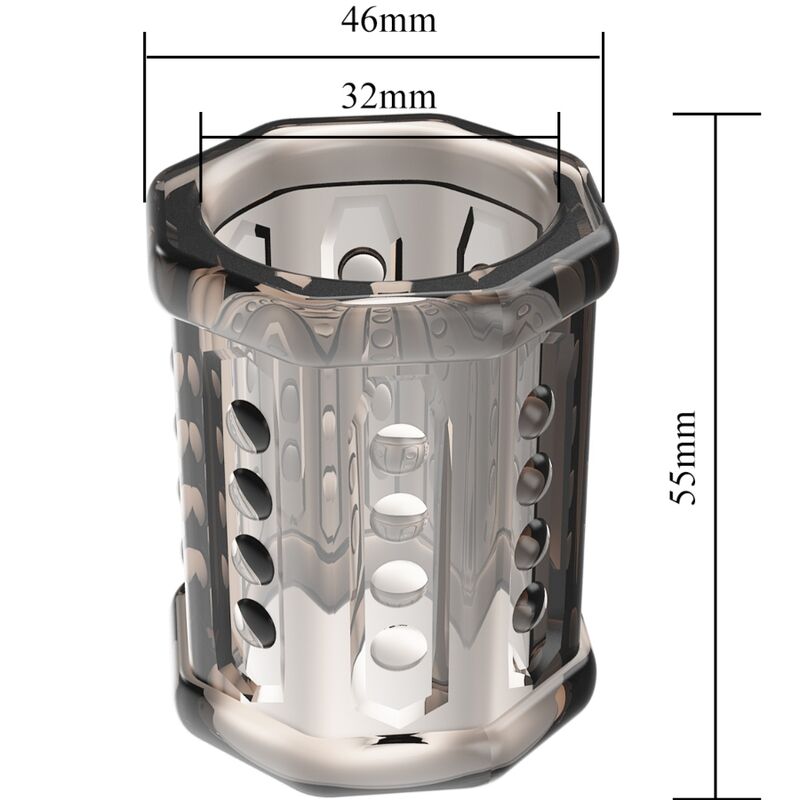 PRETTY LOVE - RONAEL SUPER STRETCH TRANSPARENT PENIS SHEATH