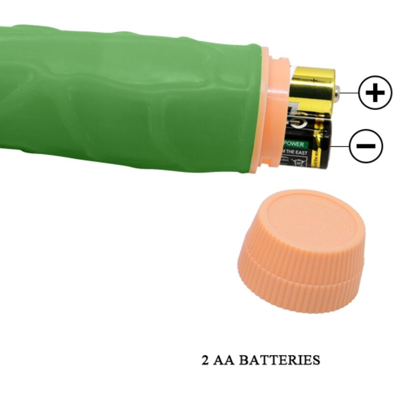 BAILE - BILL VIBRATEUR RÉALISTE 22,5 CM VERT
