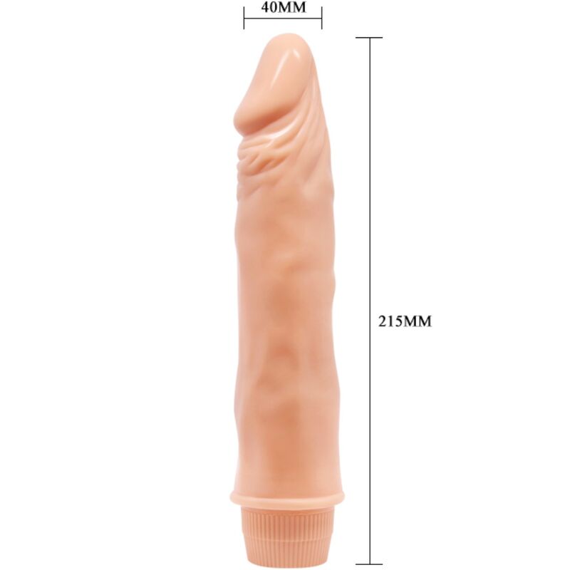 BAILE - REALISTIC NANO VIBRATOR 21 CM FLESH